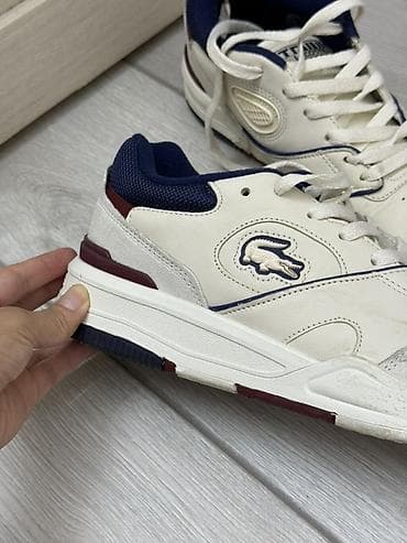 nike react: Мужские кроссовки, 41, Lacoste, Б/у, цвет - Белый, Самовывоз — 2