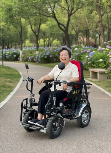 Кислородные концентраторы: Электрическая инвалидная коляска/скутер повышенной проходимости — 1