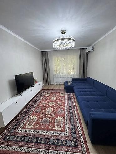 комната аламедин 1: 2 бөлмө, 49 м², Аламедин-1 мкр 105-серия, 1 кабат, Жаңы ремонт — 2