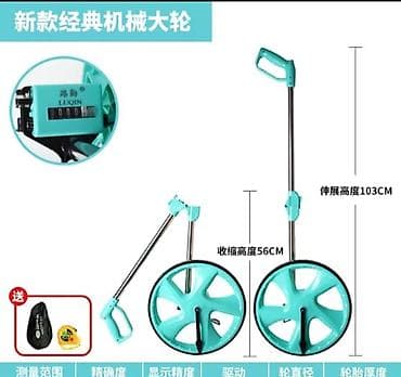 Курвиметр. колесо для измерения расстояния