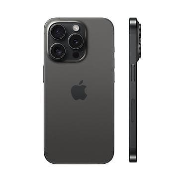 купить iphone 15: IPhone 15 Pro, Б/у, 256 ГБ, Black Titanium, Коробка, 91 % — 1