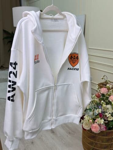 Худи, На флисе, Новый, Все размеры