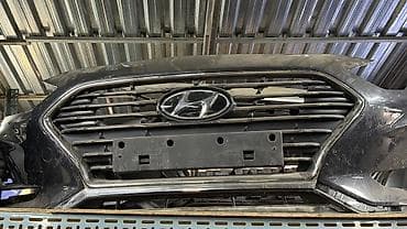 solaris accent: Решетка радиатора Hyundai 2020 г., Б/у, Оригинал — 1