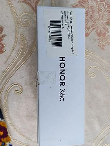 купить телефон гугл пиксель 9: Honor X6c, Б/у, 128 ГБ, цвет - Голубой, 2 SIM — 5
