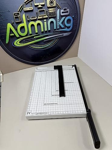 mouse pad: Резак бумаги А4 — 3