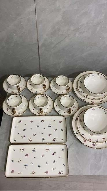 пасуда: 32 предмет всё по 6 шт в подарочной упаковке 🎁 доставка по городу — 1