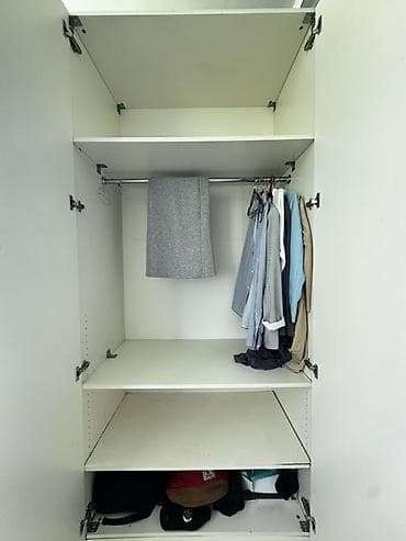 Шифоньеры, шкафы для одежды: Шифоньер, шкаф для одежды, Прямой, ЛДСП — 2