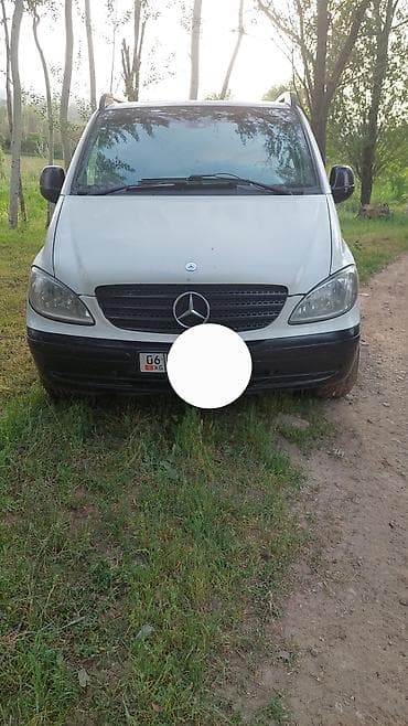 пассат кпп: Mercedes-Benz Vito: 2005 г., 2.2 л, Кол менен иштөөчү, Дизель, Вэн/Минивэн — 1