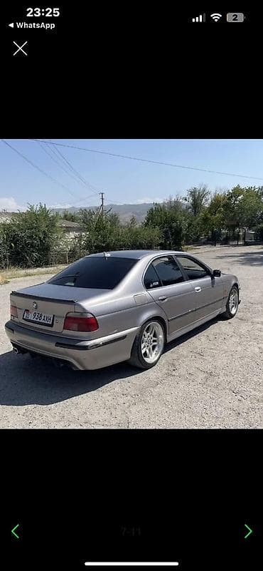 baic eu5: BMW 5 series: 2002 г., 2.7 л, Механика, Бензин, Седан — 2