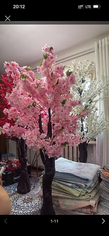 Искусственные декоративные деревья сакуры - Пышные ветви с густыми