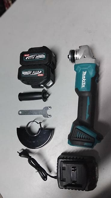 Новый, Аккумуляторные, Makita, 125 мм