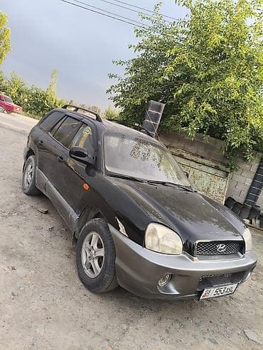 Унаа сатуу: Hyundai Santa Fe: 2001 г., 2.2 л, Кол менен иштөөчү, Бензин, Жол тандабас — 2