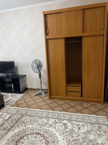 квартира бишкек 1 комнатная джал: 1 комната, Бытовая техника, Интернет, Wi-Fi, Кондиционер — 2