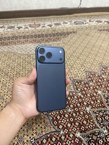 IPhone 17 Pro Max, Blue Titanium, Кабель, 100 %