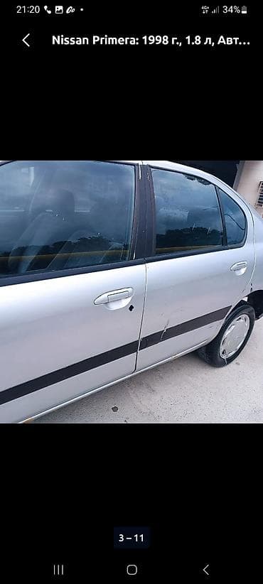 матор на мотоблок: Nissan Primera: 1998 г., 1.8 л, Автомат, Бензин, Седан — 4