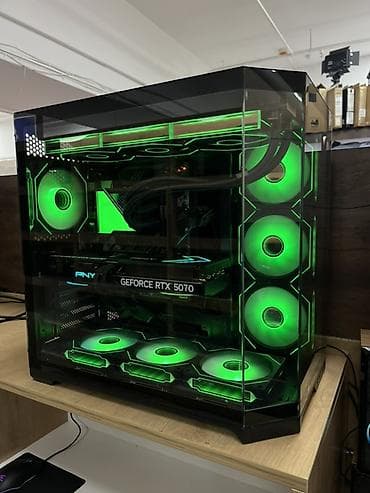 установка монитор: Компьютер, ОЗУ 32 ГБ, Игровой, Новый, NVIDIA GeForce RTX 5070, NVMe — 2