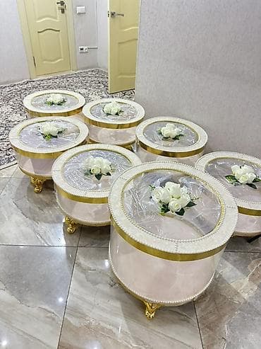 саван: Декоративные себеты прозрачные и мебелные для сервировки/подачи в — 4