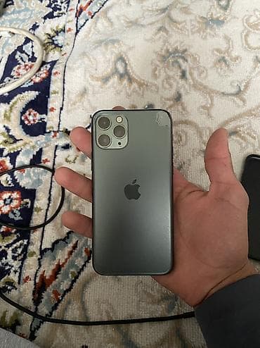 apple iphone 13: IPhone 11 Pro, Б/у, 256 ГБ, Чехол, 73 % — 1