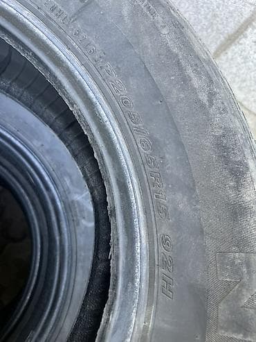 65: Б/у Летние шины Hankook, комплект 4 шт. - Размер: P205/65 R15 Цена — 2