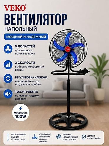 Вентилятор Напольный, Лопастной — 1