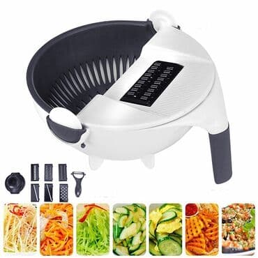 форма для духовки: Многофункциональная овощерезка Wet Basket Vegetable Cutter Благодаря — 4