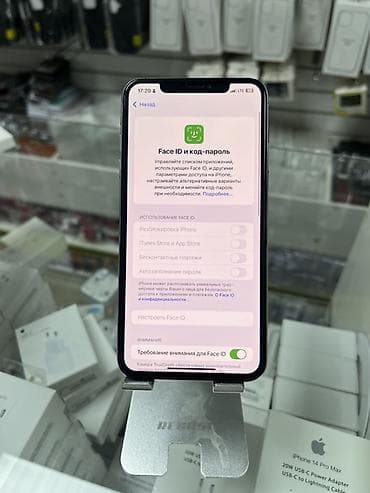 Техника и электроника: IPhone Xs Max, Б/у, 512 ГБ, Серебристый, Зарядное устройство, Защитное стекло, Чехол, 91 % — 6