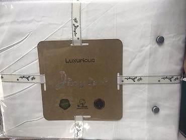 одиало: Белый комплект постельного белья 100% хлопка (промытый/варёный хлопок — 4