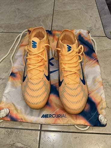 Бутсы: Nike Mercurial Vapor — футбольные бутсы с шнуровкой. Размер 27,5 см — 3