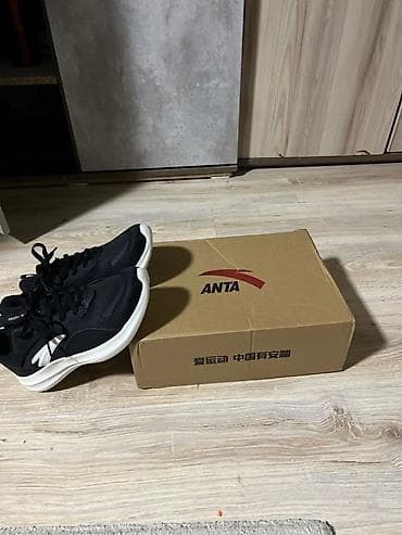обувь из германии бишкек: Мужские кроссовки, 42.5, Anta, Новый, цвет - Черный, Самовывоз — 3