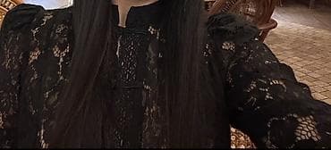 Плащи: Блузка, Вечерняя, Гипюр, В цветочек, Укороченная модель — 3