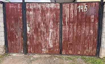 Металлические распашные ворота - Тип: двустворчатые распашные ворота