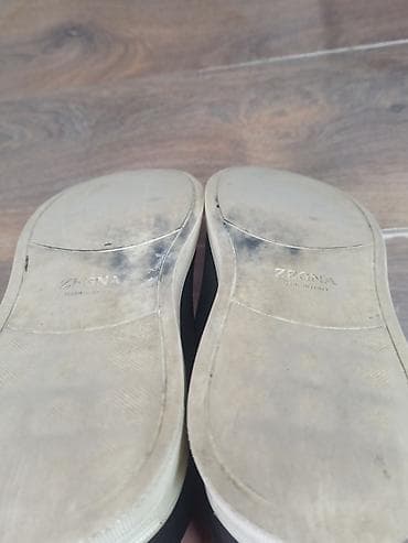 Босоножки, сандалии, шлепанцы: Мужские кроссовки, 42, Б/у, цвет - Черный, Самовывоз — 5