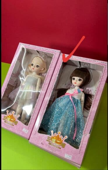 ПРОДАЁТСЯ Кукла НОВАЯ! На шарнирах, вся двигается, выглядит как