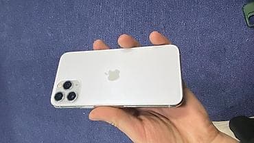 IPhone 11 Pro, Б/у, 256 ГБ, Белый, Чехол, Кабель, 100 %