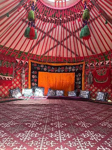 Юрты: Аренда юрты, Каркас Деревянный, 75 баш, Казан, Посуда, Самовар — 6