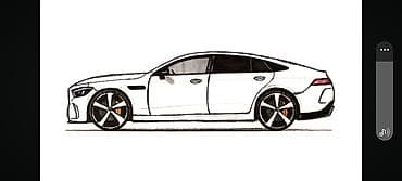 журналы автомобильные: Авторские скетчи автомобилей — набор иллюстраций - Ручная графика — 1