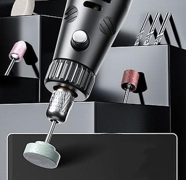 Коллекционные ножи: Мини-электродрель/гравер с насадками бур машина Компактный — 3