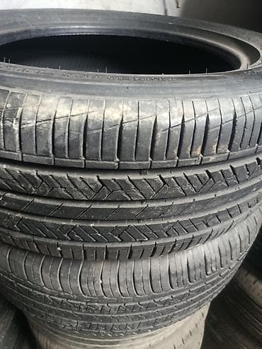 Шины 215 / 55 / R 17, Лето, Б/у, Пара, Легковые, Корея, Hankook