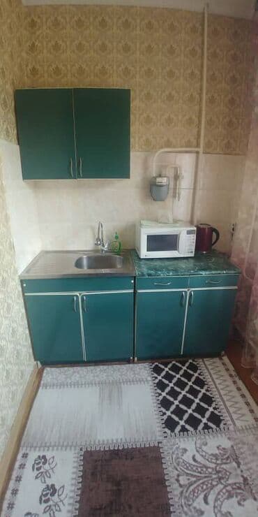 квартира посуточно аламедин 1: 1 комната, Душевая кабина, Постельное белье, Кондиционер — 4