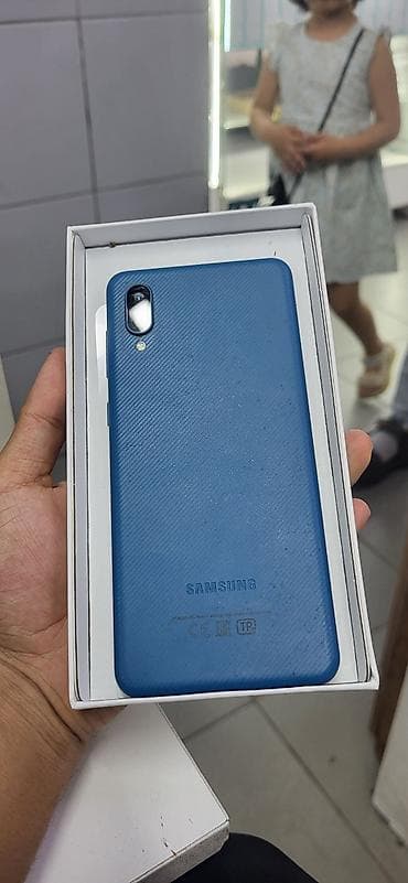 samsung a03 core: Samsung Galaxy A02, Новый, 32 ГБ, цвет - Голубой — 1