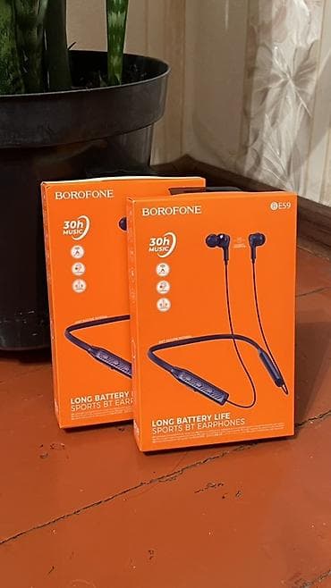 hyperx cloud alpha: Беспроводные спортивные наушники BOROFONE BE59 - Тип — 1