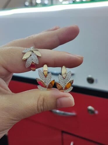 свадебные наборы ручной: Серебро с напылением золото Размеры имеются Есть доставка по — 2