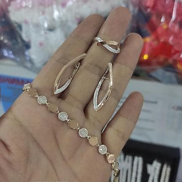 Набор украшений, Проба 925, Женские, Новый at lalafo.kg Набор украшений, Проба 925, Женские, Новый