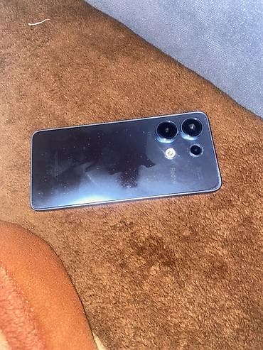 телефоны xiaomi redmi бишкек: Redmi, Redmi Note 13, Колдонулган, 128 ГБ, түсү - Көк — 2