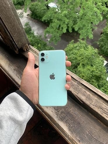 айфон 11 срочно: IPhone 11, 128 ГБ, Зеленый, 76 % — 1