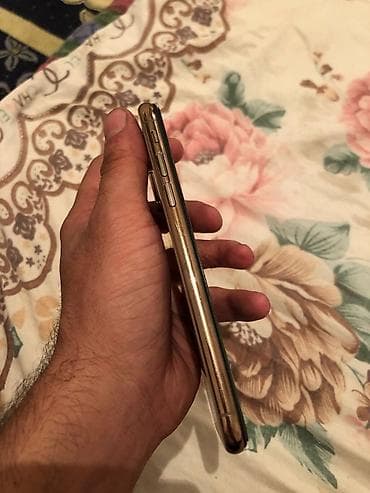 apple iphone: IPhone Xs, Б/у, 64 ГБ, Золотой, Защитное стекло, Чехол, Кабель, 75 % — 4