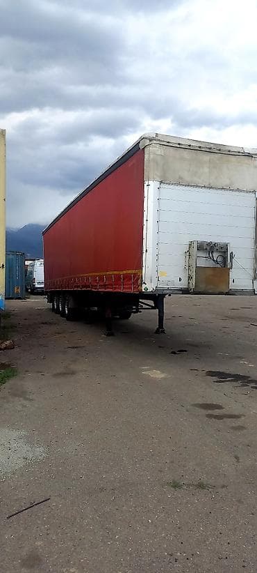 audi 80 b3: Прицеп, Schmitz Cargobull, Шторный — 2