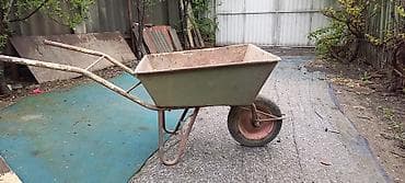 верёвка: Садово-строительная тачка и тележка, Стальная, Одноколесная — 2