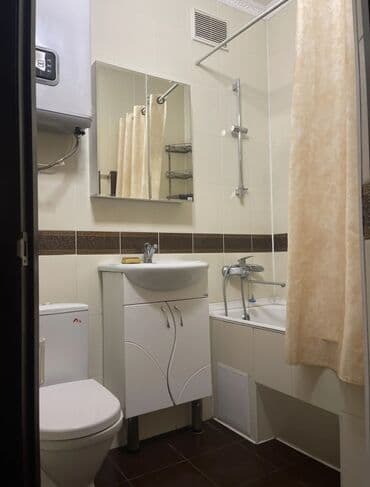 3 комнатная квартира 104 серии бишкек: 3 комнаты, Собственник, Без подселения, С мебелью полностью — 8