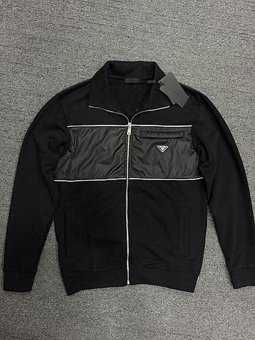 zara: Мужской спортивный костюм, M, L, XL, Prada, Новый, цвет - Черный, Самовывоз — 2